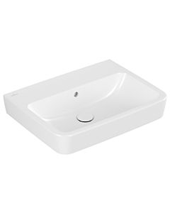 Villeroy und Boch O.novo washbasin 4A4162T2 60x46cm, square, without tap hole, with overflow, white AntiBac C-plus