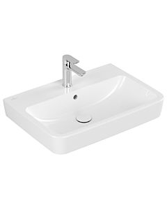 Villeroy und Boch O.novo washbasin 4A416501 65 x 46 cm, 2000 tap hole, square, with overflow, white