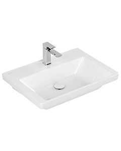 Villeroy und Boch Subway 3. 1930 washbasin 4A7066R1 65x47cm, with 2000 tap hole / without overflow, white C-plus