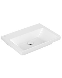 Villeroy und Boch Subway 3. 1930 vasque pour meuble-lavabo 4A706801 65x47cm, sans trou pour robinetterie / sans trop-plein, blanc