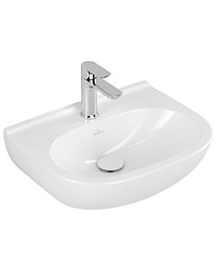 Villeroy & Boch O.Novo Handwaschbecken 53605101 Compact, 50 x 40 cm, weiss, ohne Überlauf