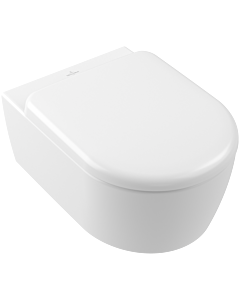 Villeroy und Boch Skyla WC set Combi-Pack 5656CLRW 370x530x315mm, wall-hung, with TwistFlush, Stone White CeramicPlus