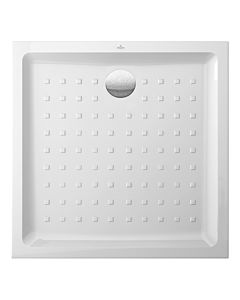Villeroy & Boch O.Novo Duschwanne 60601001 100 x 100 x 6 cm, weiß, mit Noppen Oberfläche