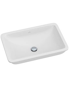 Villeroy & Boch Unterbauwaschtisch Loop & Friends 61,5 x 39 cm, weiss Ceramicplus, ohne Überlauf