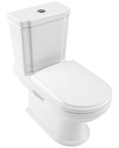 Villeroy & Boch Standtiefspülklosett Hommage weiss mit Ceramicplus, für Kombination