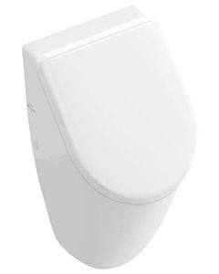 Villeroy & Boch Subway Absaug Urinal 751301R1 weiss, Ceramicplus, Zulauf verdeckt, für Deckel