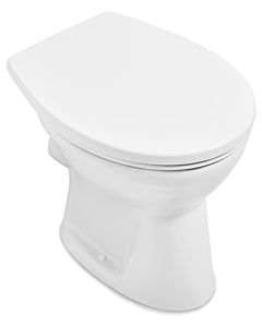 Villeroy und Boch O.novo vaisselle sur pied WC 7619R001 36 x 46 cm, sans rebord, sortie horizontale, blanc