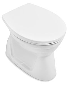 Villeroy und Boch O.novo vaisselle sur pied WC 7619R101 36x52,5cm, sans rebord, sortie verticale, blanc