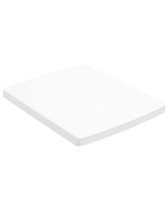 Villeroy und Boch Memento WC siège 8M24S1RW Stone White C-plus, dégagement rapide, fermeture douce, charnières en acier inoxydable