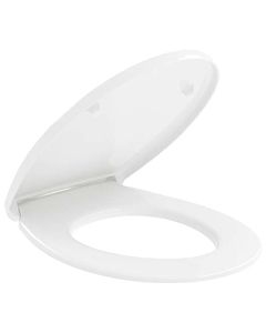 Villeroy &amp; Boch O.NOVO toilet seat 8M436101 stainless steel hinge white, alpine white
