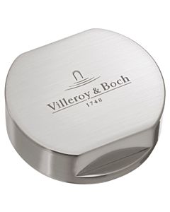 Villeroy und Boch cover cap Villeroy und Boch polished chrome brass, round, for double rotary handle