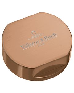 Villeroy und Boch cap 94052604 bronze, solid stainless steel, round, for single rotary handle