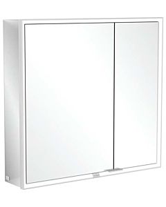 Villeroy und Boch My View Now mirror cabinet A4558000 80 x 75 x 16.8 cm, LED lighting, 2 doors, with sensor switch