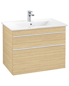 Villeroy und Boch Venticello vanity unit A92502VJ 75.3 x 59 x 50.2 cm, handle white, nordic oak