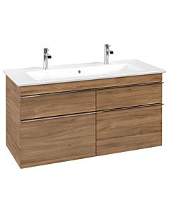 Villeroy und Boch Venticello vanity unit A92901RH 115.3x59x50.2cm, chrome handle, Kansas Oak