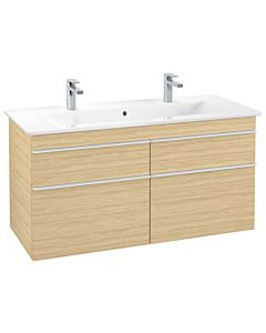 Villeroy und Boch Venticello vanity unit A92902VJ 115.3 x 59 x 50.2 cm, handle white, nordic oak