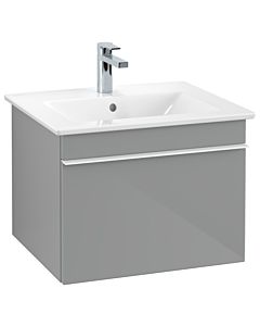 Villeroy und Boch Venticello vanity unit A93202RA 55.3 x 42 x 50.2 cm, handle white, glass Glossy Grey