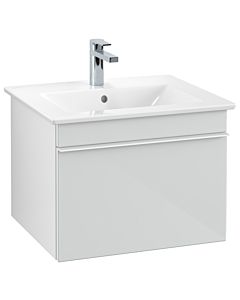 Villeroy und Boch Venticello vanity unit A93202RE 55.3 x 42 x 50.2 cm, handle white, glass Glossy White