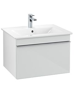 Villeroy und Boch Venticello A93301RE 60,3 x 42 x 50,2 cm, poignée chrome, verre Glossy White