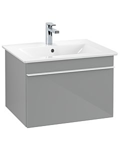Venticello Villeroy und Boch vasque A93302RA 60,3 x 42 x 50,2 cm, poignée blanche, verre Glossy Grey
