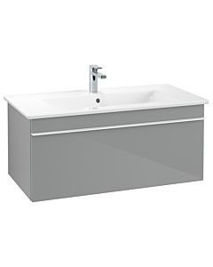 Villeroy und Boch Venticello vanity unit A93502RA 95.3 x 42 x 50.2 cm, handle white, glass Glossy Grey