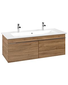 Villeroy und Boch Venticello vanity unit A93801RH 115.3x42x50.2cm, handle chrome, Kansas Oak