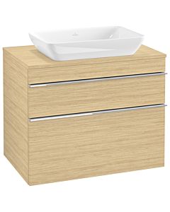 Venticello Villeroy und Boch vasque A94001VJ 75,7 x 60,6 x 50,2 cm, poignée chromée, chêne nordique