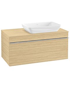 Venticello Villeroy und Boch vasque A94801VJ 95,7 x 43,6 x 50,2 cm, lavabo à droite, poignée chrome, chêne nordique