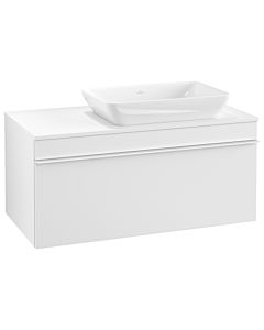 Villeroy und Boch Venticello Waschtisch-Unterschrank A94802MS 95,7 x 43,6 x 50,2 cm, Waschtisch rechts, Griff White, White Matt