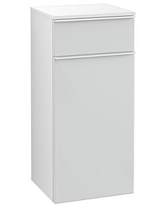 Villeroy und Boch Venticello side cabinet A95002RE 40.4 x 86.6 x 37.2 cm, left, handle white, glass Glossy White