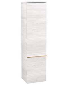 Villeroy und Boch Venticello cabinet A95105E8 40.4 x 154.6 x 37.2 cm, left, copper handle, White Wood