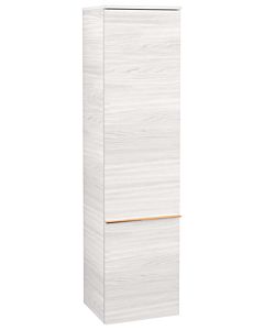 Villeroy und Boch Venticello cabinet A95115E8 40.4 x 154.6 x 37.2 cm, right, copper handle, White Wood