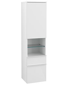 Villeroy und Boch Venticello A95212DH 40,4 x 154,6 x 37,2 cm, droite, poignée blanche, Glossy White