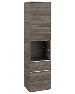 Villeroy und Boch Venticello cabinet A95212RK 40.4x154.6x37.2cm, right, handle White, Stone Oak