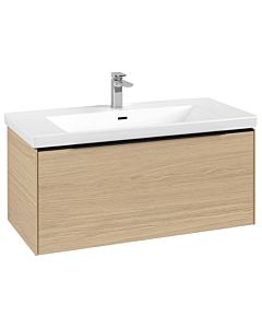 Villeroy und Boch Subway 3. 1930 C56901VJ 97,3x42,9x47,8cm, sans LED / poignée Volcano noir, chêne nordique