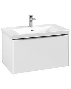 Villeroy und Boch Subway 3. 1930 vanity unit C57300VF 77.2x42.9x47.8cm, without LED / handle aluminum glossy, pure white