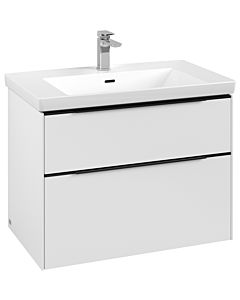 Villeroy und Boch Subway 3. 1930 C57401VF 77,2x57,6x47,8cm, sans LED / poignée Volcano noir, blanc pur