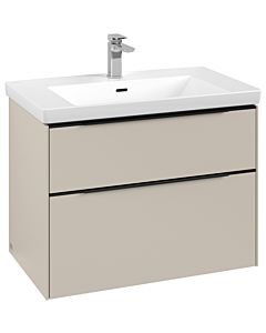 Villeroy und Boch Subway 3. 1930 C574L1VN 77,2x57,6x47,8cm, avec LED / poignée noir Volcano, gris cachemire