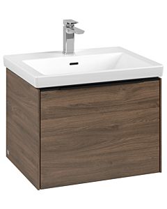 Villeroy und Boch Subway 3. 1930 C57701VH 57,2x42,9x47,8cm, sans LED / poignée Volcano noir, chêne arizona