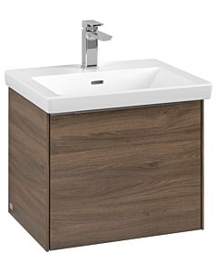 Villeroy und Boch Subway 3. 1930 vanity unit C579L0VH 52.3x42.9x44.75cm, with LED / handle aluminum glossy, arizona oak
