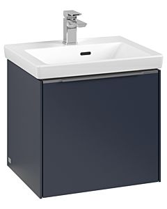 Villeroy und Boch Subway 3. 1930 vanity unit C580L0VQ 47.3x42.9x40.75cm, with LED / handle aluminum glossy, marine blue