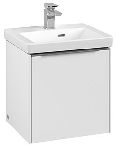 Villeroy und Boch Subway 3. 1930 C58100VF 42,3x42,9x37,75cm, charnière gauche / poignée aluminium brillant, blanc pur