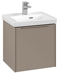 Villeroy und Boch Subway 3.0 Waschtisch-Unterschrank C58102VM 42,3x42,9x37,75cm, Schanier links/Griff monochrom, taupe