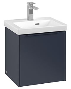 Villeroy und Boch Subway 3.0 Waschtisch-Unterschrank C58202VQ 42,3x42,9x37,75cm, Schanier rechts/Griff monochrom, marine blue