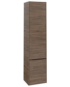 Villeroy und Boch Subway 3.0 Hochschrank C58601VH 40x171x36,2cm, Schanier links/Griff Volcano black, arizona oak