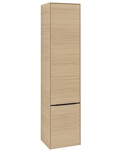 Villeroy und Boch Subway 3. 1930 cabinet C58601VJ 40x171x36.2cm, hinge left / handle Volcano black, nordic oak