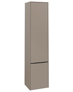 Villeroy und Boch Subway 3.0 Hochschrank C58601VM 40x171x36,2cm, Schanier links/Griff Volcano black, taupe