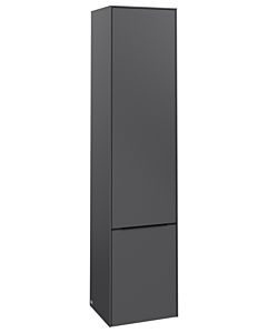 Villeroy und Boch Subway 3. 1930 cabinet C58601VR 40x171x36.2cm, hinge left / handle Volcano black, graphite