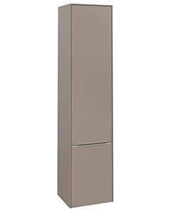 Villeroy und Boch Subway 3.0 Hochschrank C58700VM 40x171x36,2cm, Schanier rechts/Griff Aluminium glänzend, taupe