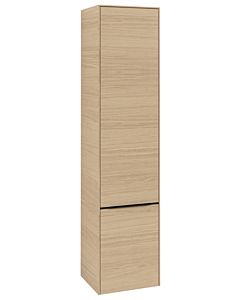 Villeroy und Boch Subway 3.0 Hochschrank C58701VJ 40x171x36,2cm, Schanier rechts/Griff Volcano black, nordic oak